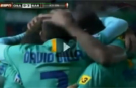 أهداف مباراة برشلونة وأوساسونا 