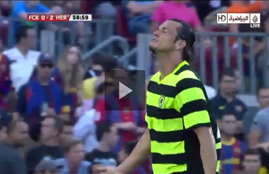 اهداف مباراه برشلونه و إيركوليس 