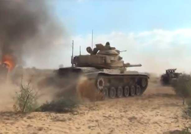 الجيش المصري يبدأ العمليات العسكرية في سيناء لمواجهة الإرهاب