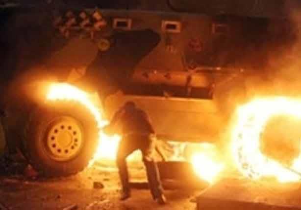 بالأسماء.. 7 مصابين في تفجير مدرعة العريش بالأسماء.. 7 مصابين في تفجير مدرعة العريش