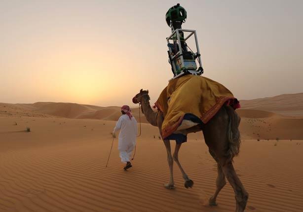 بالصور - وسيلة بدائية لجوجل لوضع خرائط صحراء الامارات