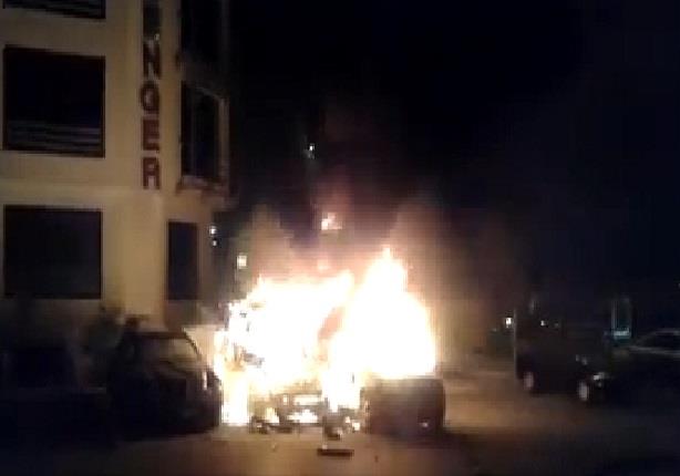 انفجار سيارة بالقرب من مطار الماظة العسكري بمصر الجديدة انفجار سيارة بالقرب من مطار الماظة العسكري بمصر الجديدة