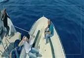 بالفيديو ريهام سعيد تقفز في البحر للهرب من 