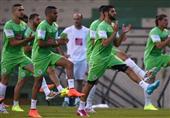 منتخب الجزائر يبدأ استعداداته لمواجهة مالي بمران خفيف
