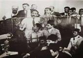 صورة نادرة- السادات في قفص الاتهام صورة نادرة- السادات في قفص الاتهام