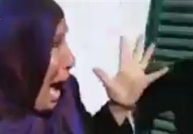 انهيار ام فلسطينية بعد اكتشافها استشهاد أطفالها الاربعة