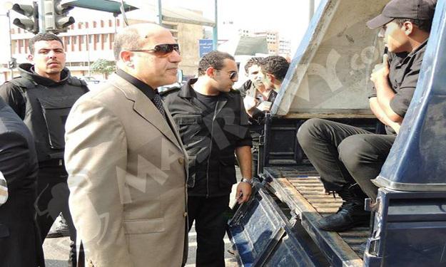 صور ـ إصابة 6 من حرس محافظ بورسعيد في حادث مروري