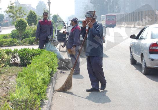 نظافة القاهرة: حظر التجوال أثر على خفض نسبة الإقبال بالحدائق - (صور)