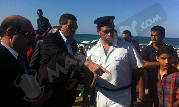 بالصور– مدير أمن الإسكندرية يتفقد الحالة الأمنية بالشوارع والمتنزهات
