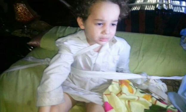 صور ـ لحظات تحرير طفل المرج المُختطف