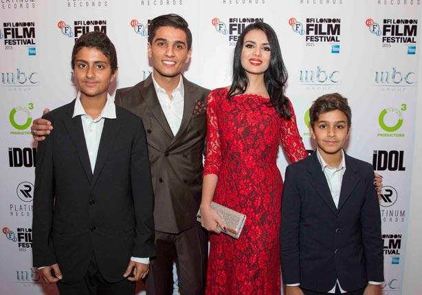 شاهد..وليد البراهيم و عساف وخطيبته ضيوف فعاليات مهرجان لندن السينمائي