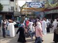 بالصور- توافد المحتفلين على مولد الدسوقي في كفرالشيخ