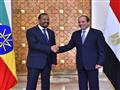 بالفيديو السيسي ورئيس وزراء اثيوبيا يتبادلان القسم للحفاظ على المصالح المشتركة