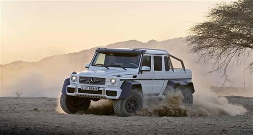 فيديو : أول مواجهة تجمع مرسيدس G63 AMG 6*6 وشقيقتها الصغرى 