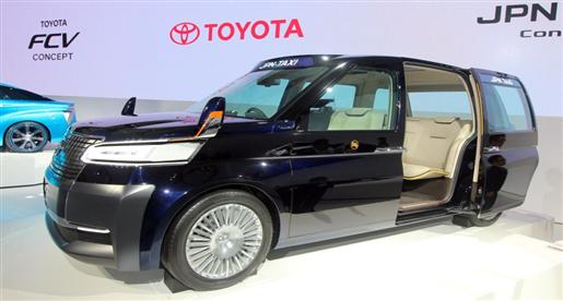 تويوتا تقدم مفهوماً جديداً لتاكسي طوكيو ...رفاهية سيارات الأجرة