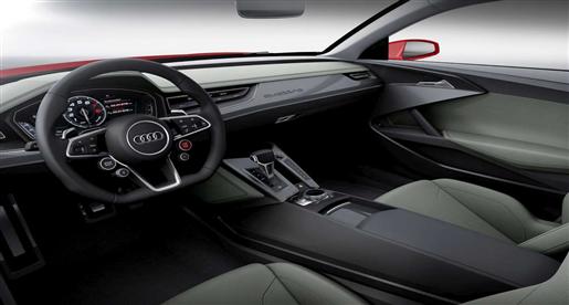 أودي تزود Sport Quattro الاختبارية بكشافات ليزر مبتكرة 