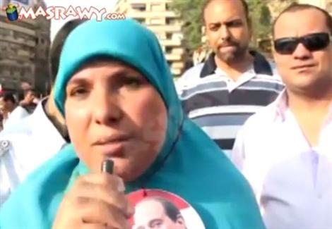 صاحبة عبارة ''شت أب يور ماوس أوباما'': السيسي قاهر الصليبين صاحبة عبارة ''شت أب يور ماوس أوباما'': السيسي قاهر الصليبين