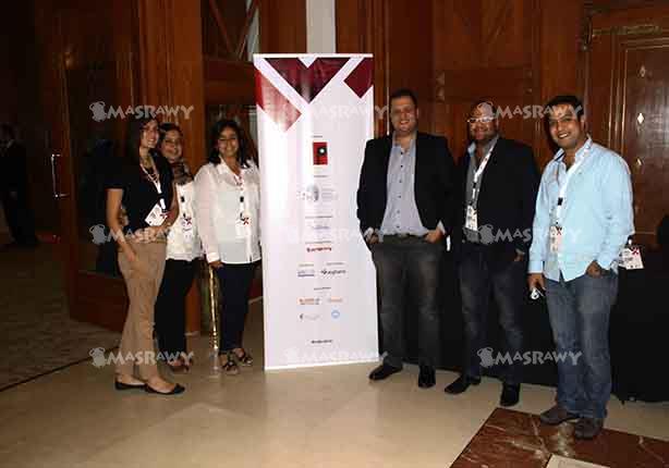 فريق عمل مصراوي بمؤتمر Marketing kingdom