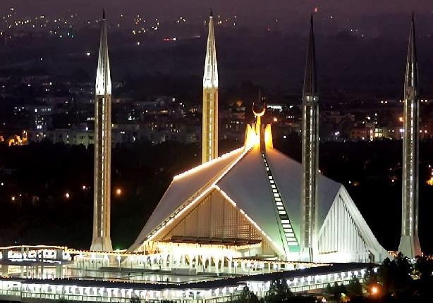 6- مسجد فيصل بباكستان 