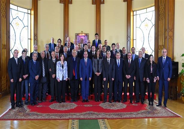 الرئيس يلتقى علماء مصر بالخارج (1)