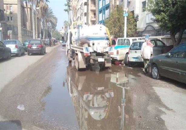 محافظة دمياط تتعرض لأمطار غزيرة (3)