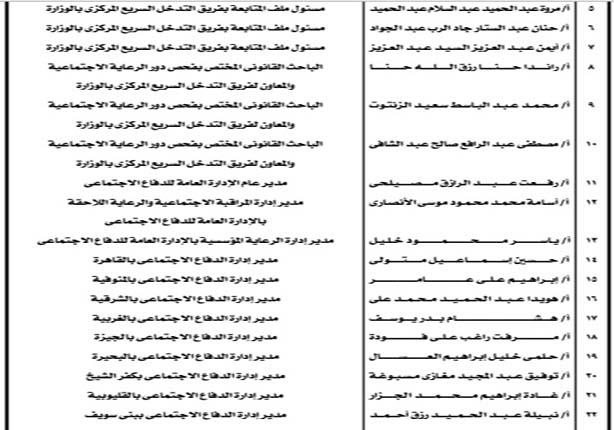 عاملون بالتضامن الاجتماعي يحق لهم الضبطية القضائية (2)