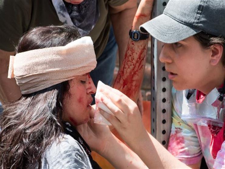 صورة وخبر: دماء مناهضة العنصرية صورة وخبر: دماء مناهضة العنصرية
