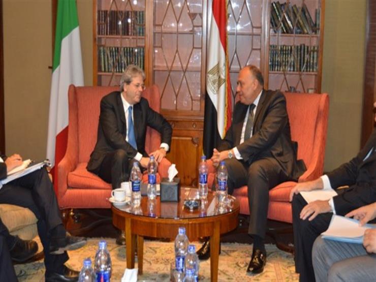 وزير الخارجية يلتقي نظيره الإيطالي ويبحثان القبض على محامي أسرة ريجيني وزير الخارجية يلتقي نظيره الإيطالي ويبحثان القبض على محامي أسرة ريجيني