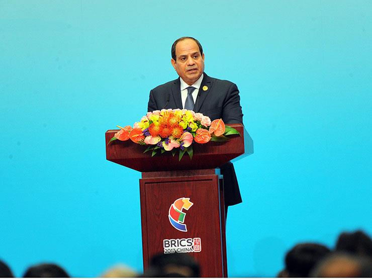 السيسي: الشعب المصري هو الجندي المجهول الحقيقي وتحمل الإصلاحات بصبر وقوة السيسي: الشعب المصري هو الجندي المجهول الحقيقي وتحمل الإصلاحات بصبر وقوة