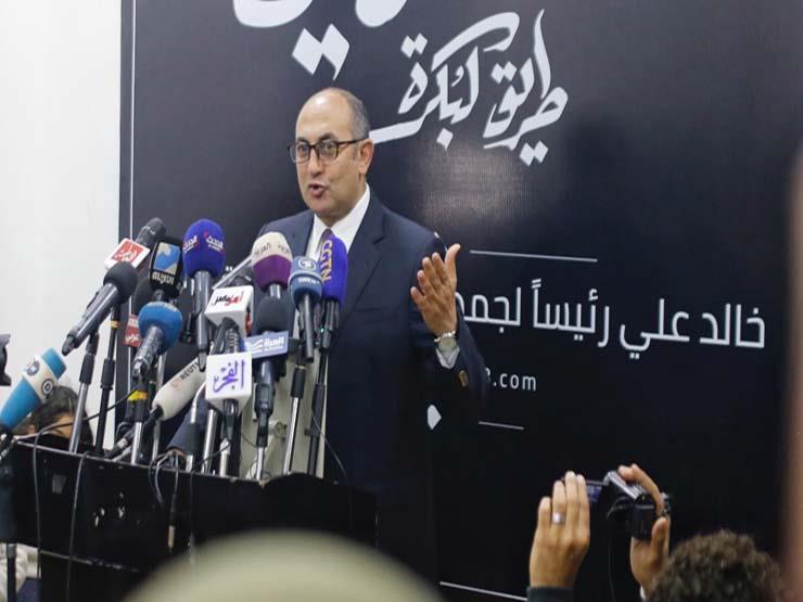 خالد علي: نناضل من أجل عملية انتخابية نزيهة خالد علي: نناضل من أجل عملية انتخابية نزيهة