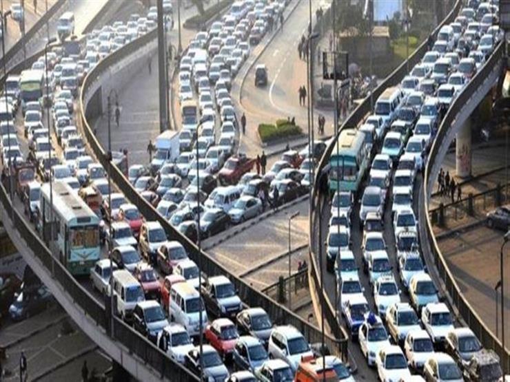 الخريطة المرورية بالجيزة.. كثافات أعلى محور 26 يوليو وشارعي الهرم والسودان الخريطة المرورية بالجيزة.. كثافات أعلى محور 26 يوليو وشارعي الهرم والسودان