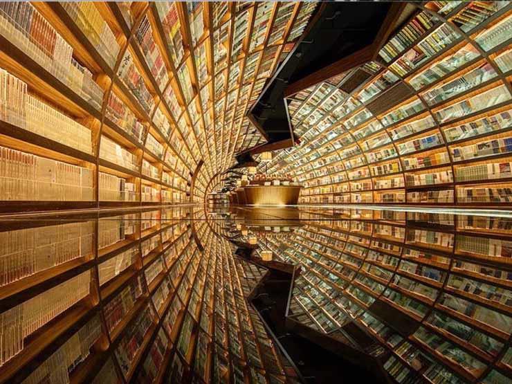 مكتبة  يانجتشو تشونجشوج في الصين 