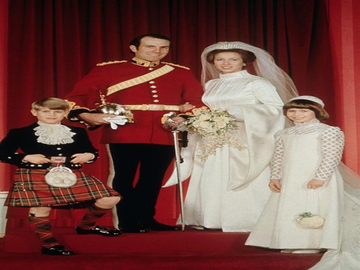 الأمير إدوارد في حفل زفاف شقيقته آن