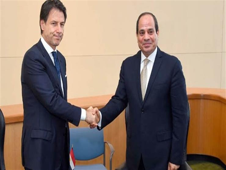 السيسي ورئيس وزراء إيطاليا يبحثان هاتفيًا تسوية الأزمة الليب...مصراوى السيسي ورئيس وزراء إيطاليا يبحثان هاتفيًا تسوية الأزمة الليب...مصراوى