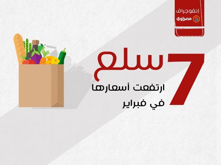 إنفوجرافيك- التضخم الشهري يعود للارتفاع في فبراير.. فماذا حدث؟ إنفوجرافيك- التضخم الشهري يعود للارتفاع في فبراير.. فماذا حدث؟