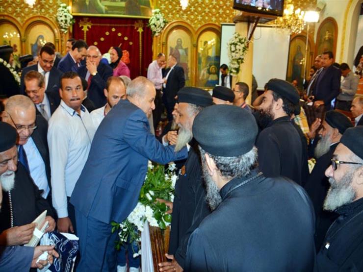 محافظ القليوبية يشهد حفل العيد الـ40 لرسامة الأنبا مرقس أسقف...مصراوى محافظ القليوبية يشهد حفل العيد الـ40 لرسامة الأنبا مرقس أسقف...مصراوى