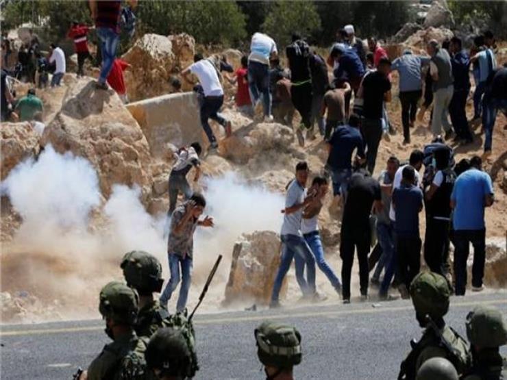 بدء مواجهات بين الفلسطينيين والجيش الإسرائيلي شرق قطاع غزة بدء مواجهات بين الفلسطينيين والجيش الإسرائيلي شرق قطاع غزة