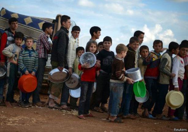 تقول تقديرات الأمم المتحدة إن هناك 7.6 مليون شخص مشرد داخل سوريا.