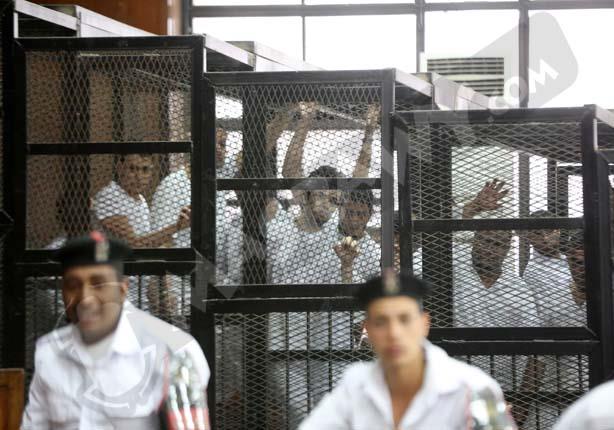 عبدالله الشامي داخل محاكمة
