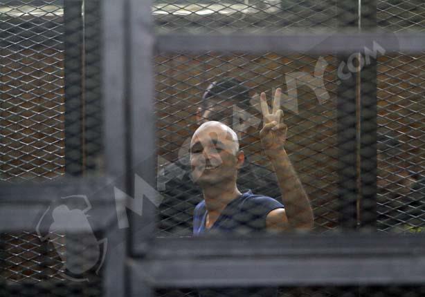 محاكمة الناشط السياسي احمد دومة في أحداث مجلس الوزراء