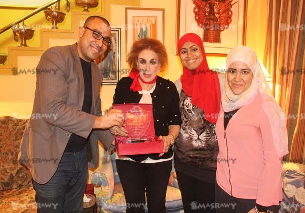 مصراوي يكرّم عروس النيل لبنى عبدالعزيز (2)