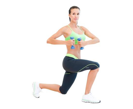 4-    تمرين Lunge Twist