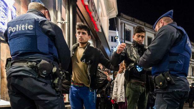 شهدت العاصمة البلجيكية، بروكسل، إجراءات أمنية مشددة.2