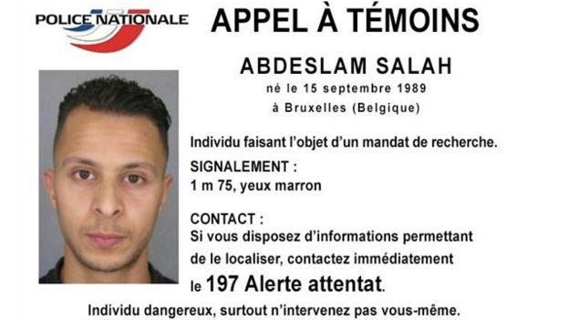 كان صلاح عبد السلام فرنسي الجنسية، ولد في مدينة بروكسل البلجيكية