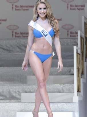 ملكة جمال أمريكا كاتيارانا راينباخ وجاءت في المركز الخامس في المسابقة
