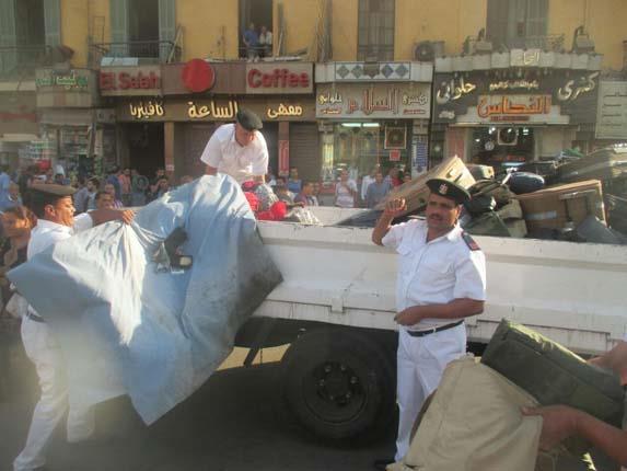 أمن القاهرة يحرر ١٢٠ محضرًا اشغال طريق (2)