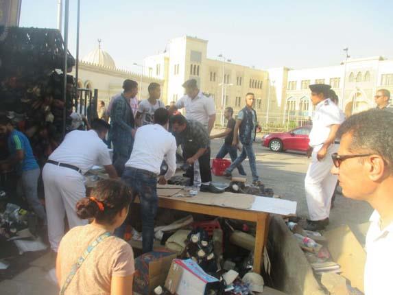 أمن القاهرة يحرر ١٢٠ محضرًا اشغال طريق (3)