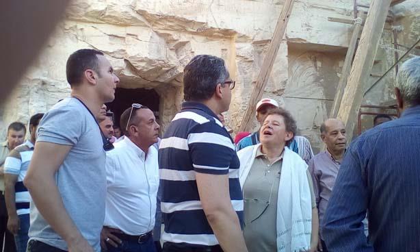 وزير الآثار يفتتح معبد  آمون رع بالاقصر
