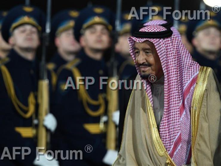 العاهل السعودي الملك سلمان بن عبد العزيز في موسكو في 4 أكتوبر 2017 (أ ف ب)