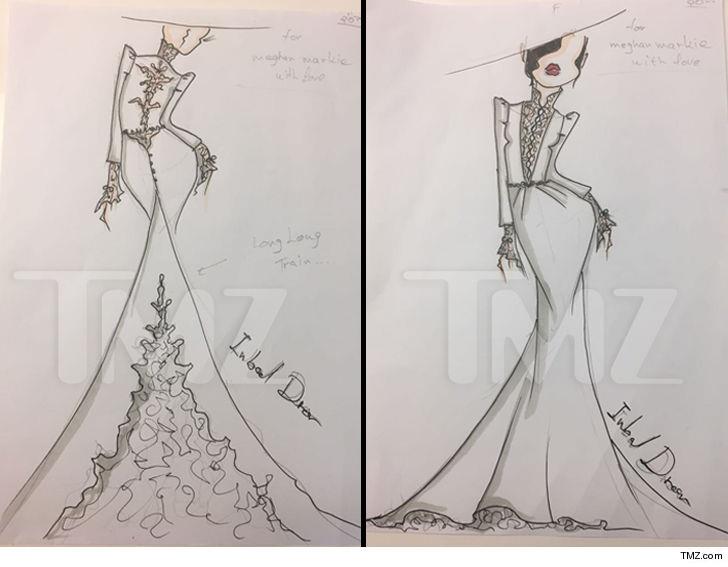 أول صورة من فستان خطيبة الأمير هاري ميجان ميركل.. والمصمم إسرائيلي (1)
